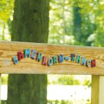 Holzschild Samenkorn-Ranch Kita Großpösna